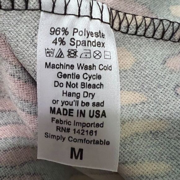 LulaRoe NWT Cassie Black Magenta Gold Hatch Design Pull-on Skirt Size M - Picture 5 of 6